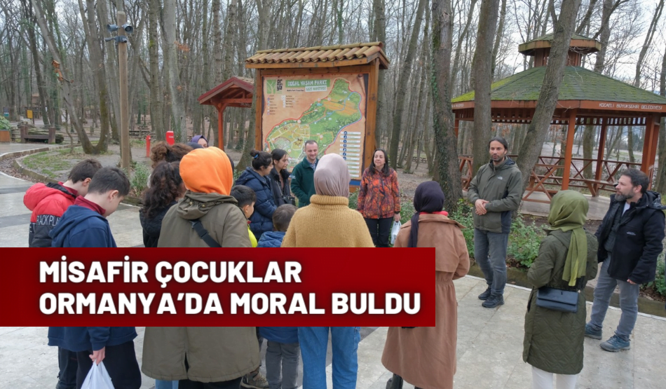 Misafir Çocuklar Ormanya’da Moral Buldu