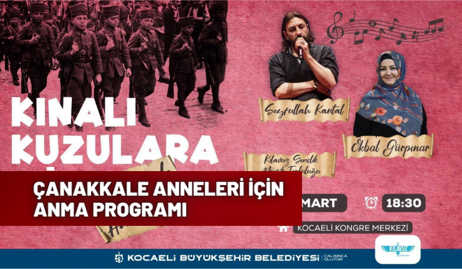 Çanakkale Anneleri İçin Anma Programı