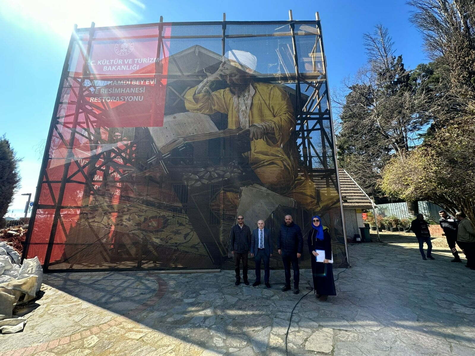 Osman Hamdi Bey’de Restorasyon Devam Ediyor Osman Hamdi Bey’de Restorasyon Devam Ediyor