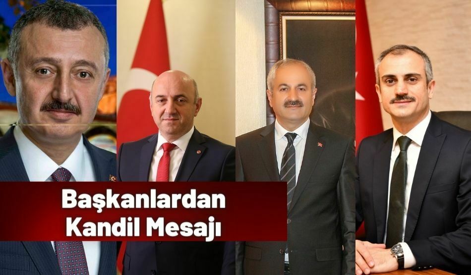 Başkanlardan Kandil Mesajı
