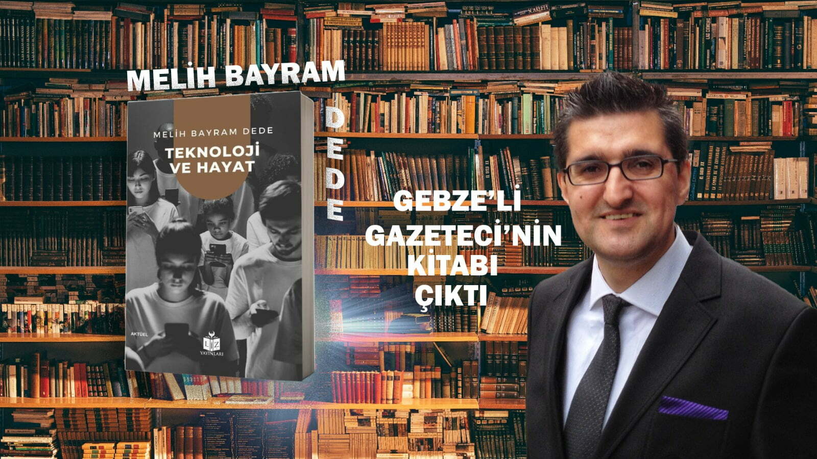 Gebze’li Gazeteci’nin yeni kitap heyecanı