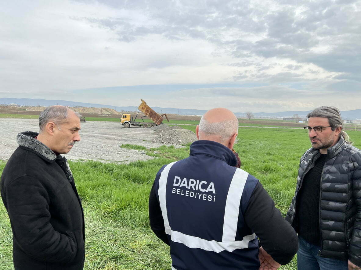 DARICA DEPREM BÖLGESİNE KONTEYNER KENT KURUYOR DARICA DEPREM BÖLGESİNE KONTEYNER KENT KURUYOR