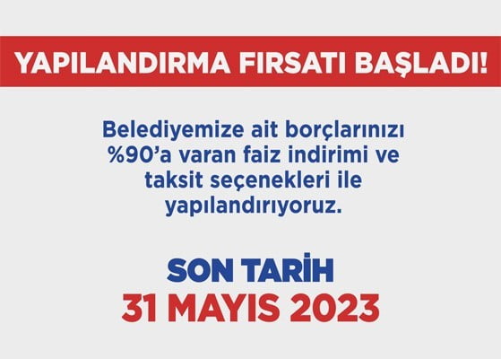 Zeytinburnu Belediyesi’nde vergi borçları için yapılandırma fırsatı başladı