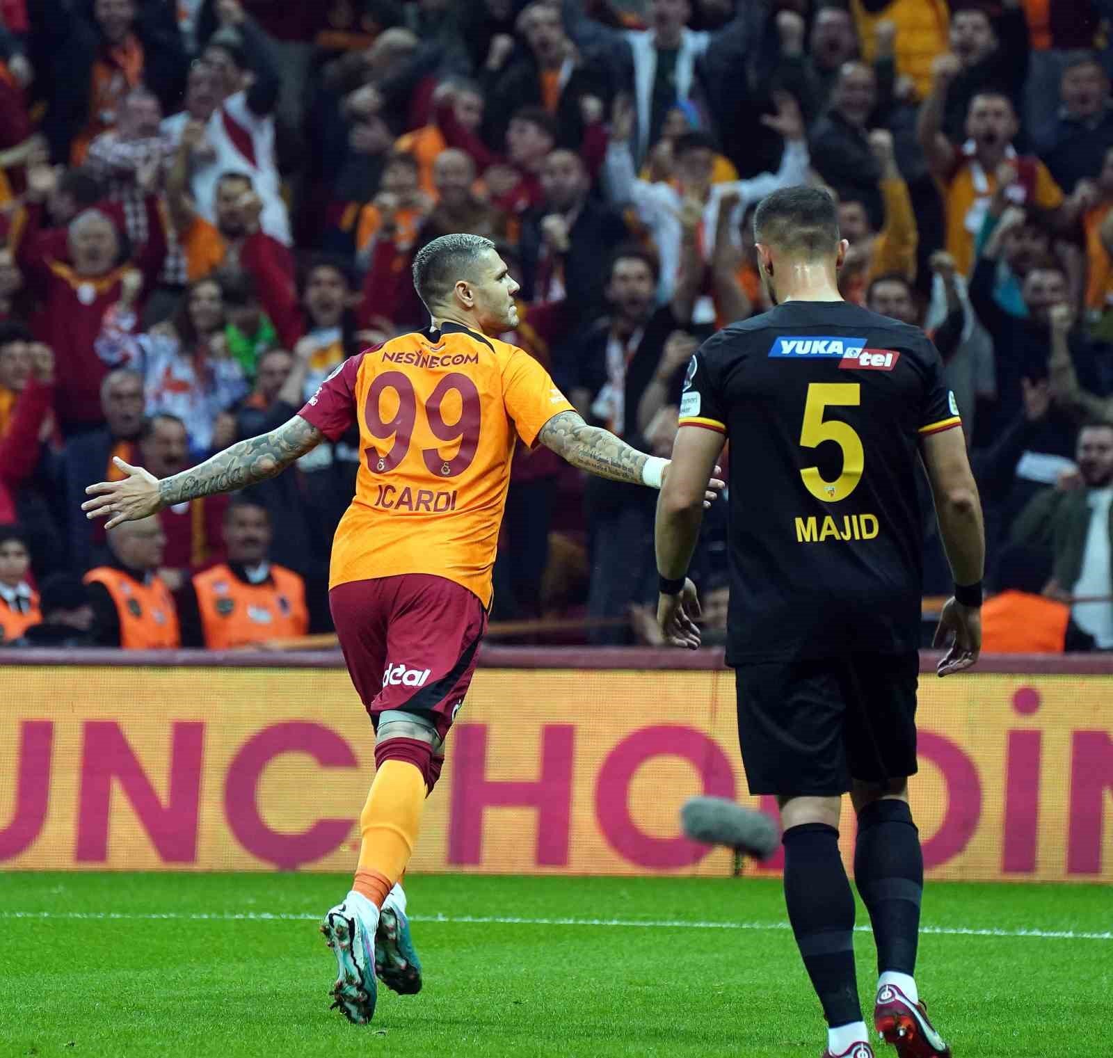 Spor Toto Süper Lig: Galatasaray: 4 – Kayserispor: 0 (İlk yarı)