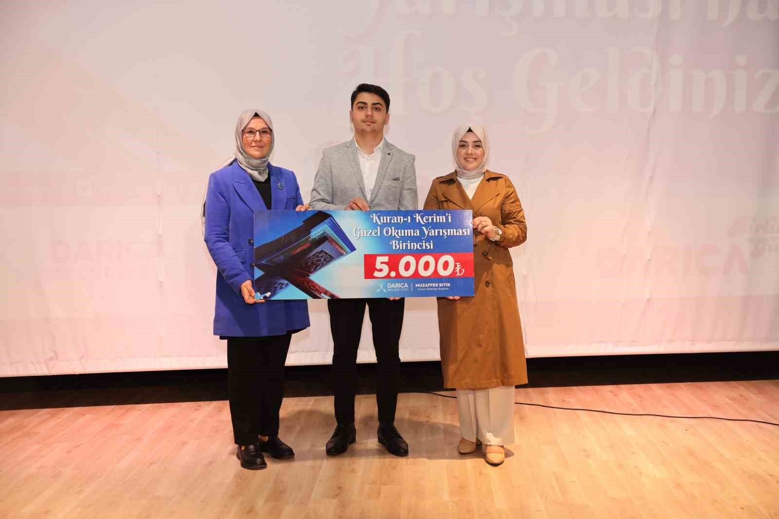 Kur’an-ı Kerim güzel okuma yarışmasında dereceye girenler belli oldu