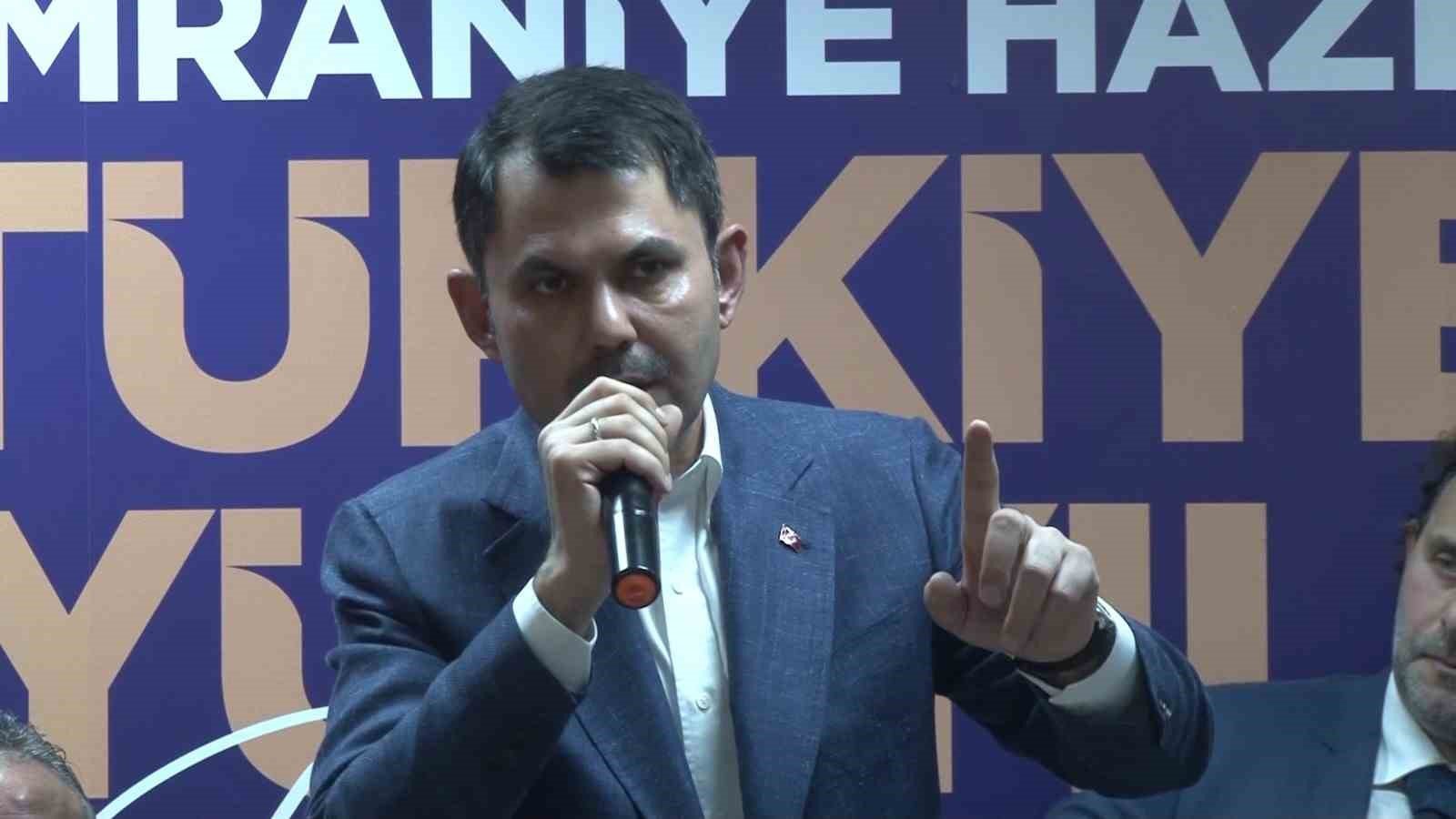 Bakan Kurum: “Bu seçim Türkiye yüzyılı adına atılacak önemli bir adımdır”
