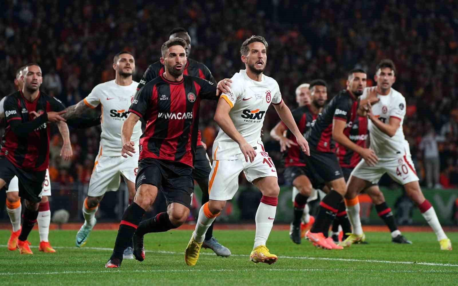 Galatasaray ile Fatih Karagümrük 18. randevuda