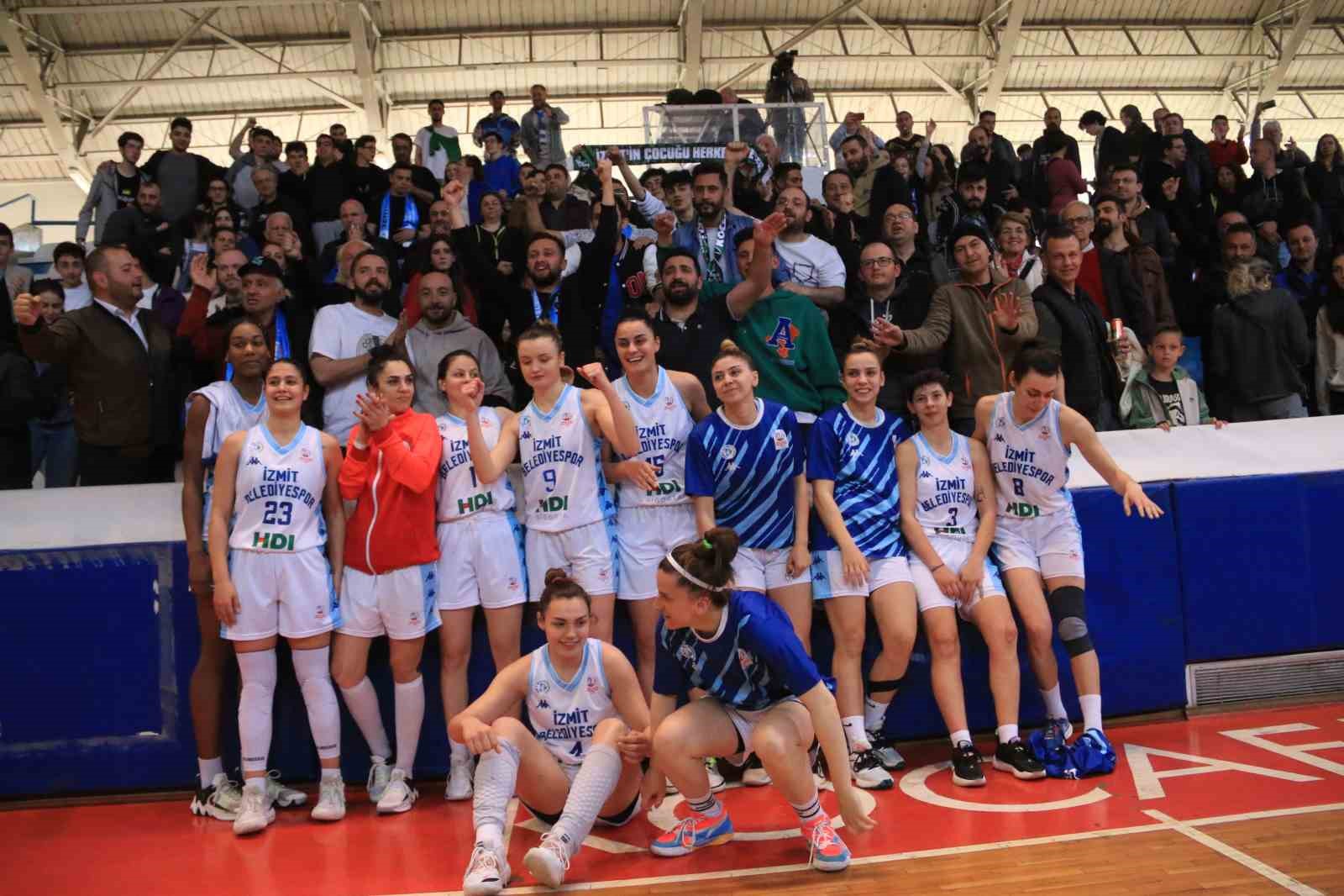 Kadınlar Basketbol Ligi: İzmit Belediyespor: 69 – BOTAŞ Gelişim: 54