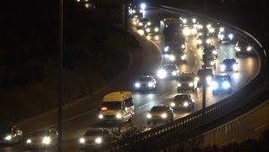 TEM Otoyolu’nun Kocaeli geçişine bayram trafiği yoğunluğu