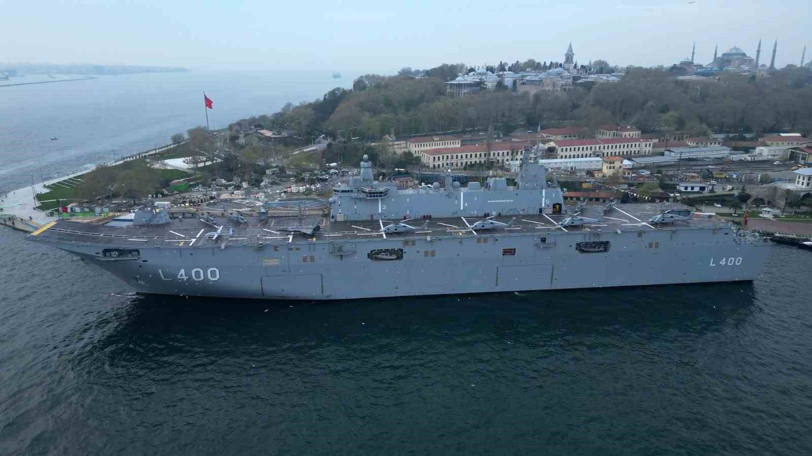 TCG Anadolu’ya yoğun ilgi sürüyor: 6 bin 823 kişi ziyaret etti
