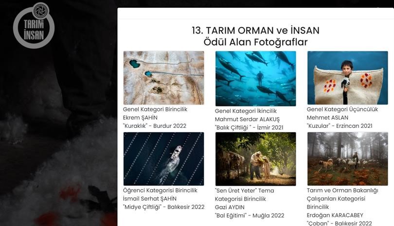 13. Tarım Orman ve İnsan Fotoğraf Yarışması’nda sonuçlar belli oldu