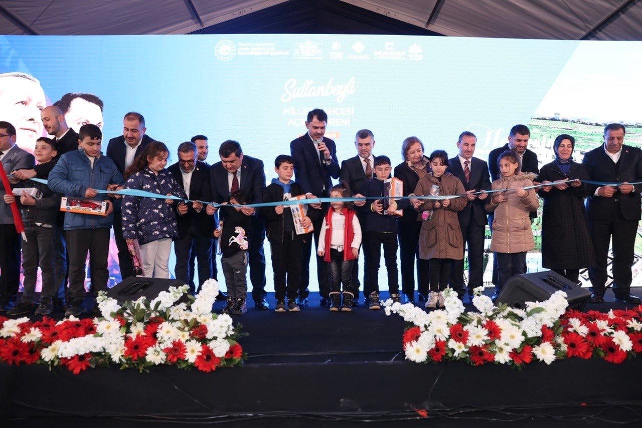 Bakan Kurum: “73 milyon metrekarelik 484 millet bahçesi projemizi hazırladık’’