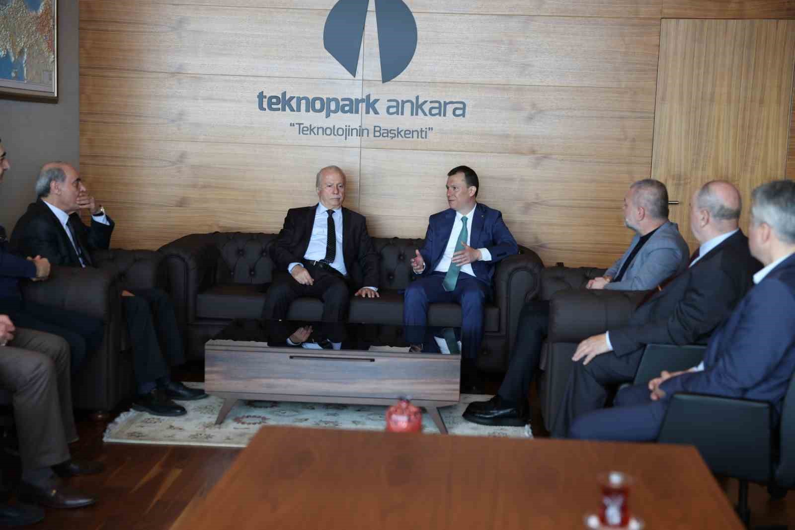 AK Parti Genel Sekreteri Şahin’den Teknopark Ankara’ya ziyaret