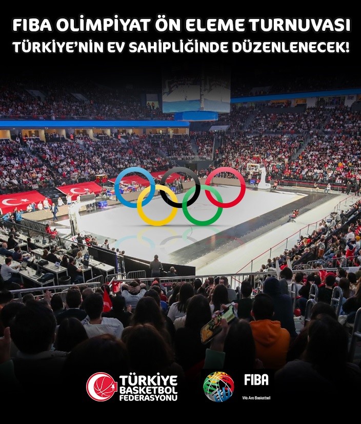 FIBA Olimpiyat Ön Eleme Turnuvası Türkiye’de düzenlenecek