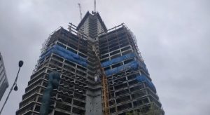 Maslak’ta gökdelen inşaatında işçinin feci ölümü