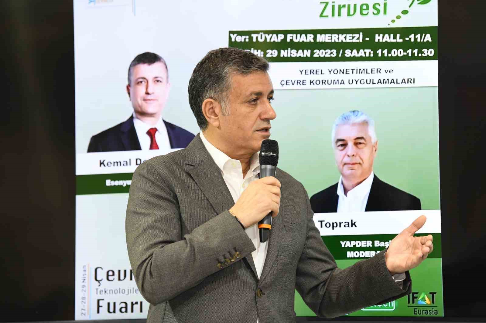 Esenyurt Belediye Başkanı Bozkurt, Çevre Teknolojileri Zirvesi’nde konuştu: “Temel sorunumuz plansızlık”