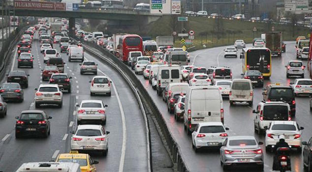 Trafiğe kayıtlı araç sayısında artış!
