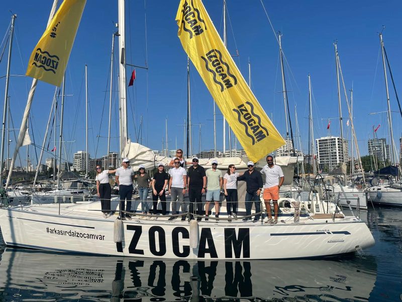 İZOCAM'dan 'Pupa Yelken'