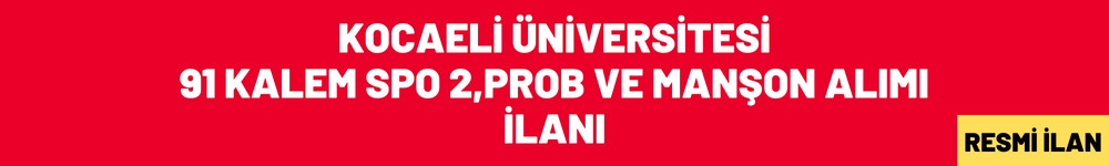 91 KALEM SPO 2,PROB VE MANŞON ALIMI