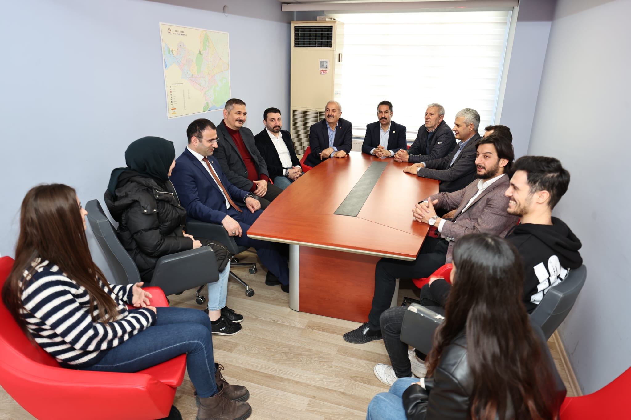 Yaman ve Büyükgöz’den Gazetemize Ziyaret
