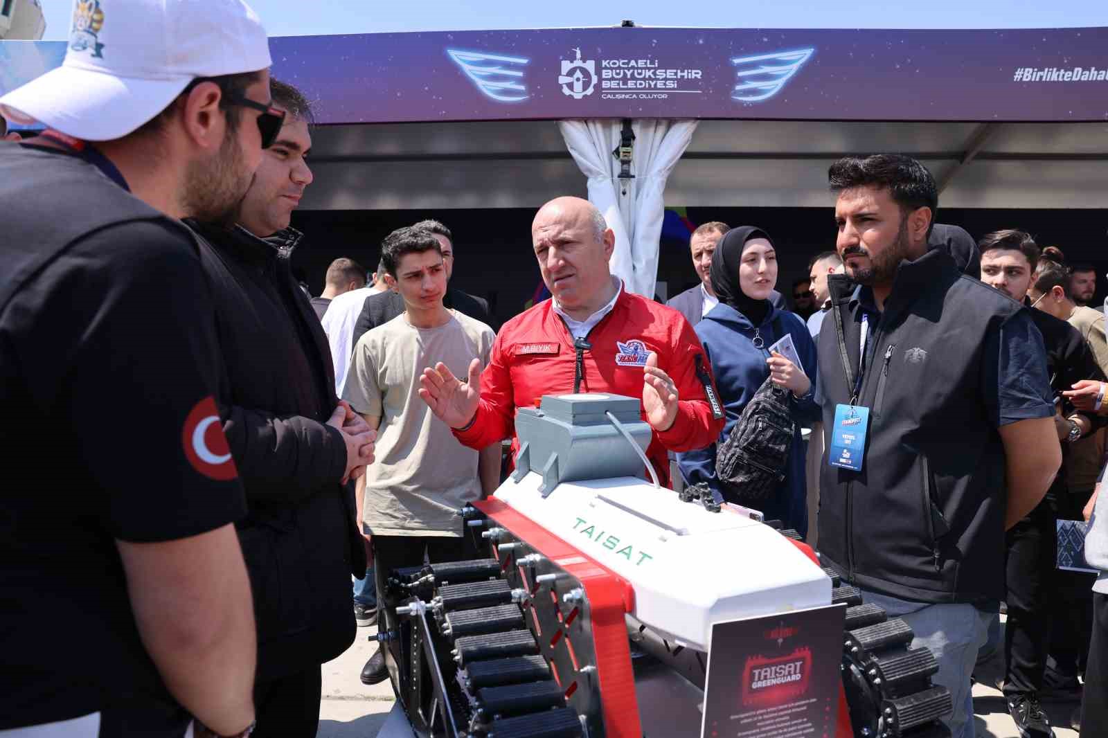 Darıcalı gençler TEKNOFEST’te
