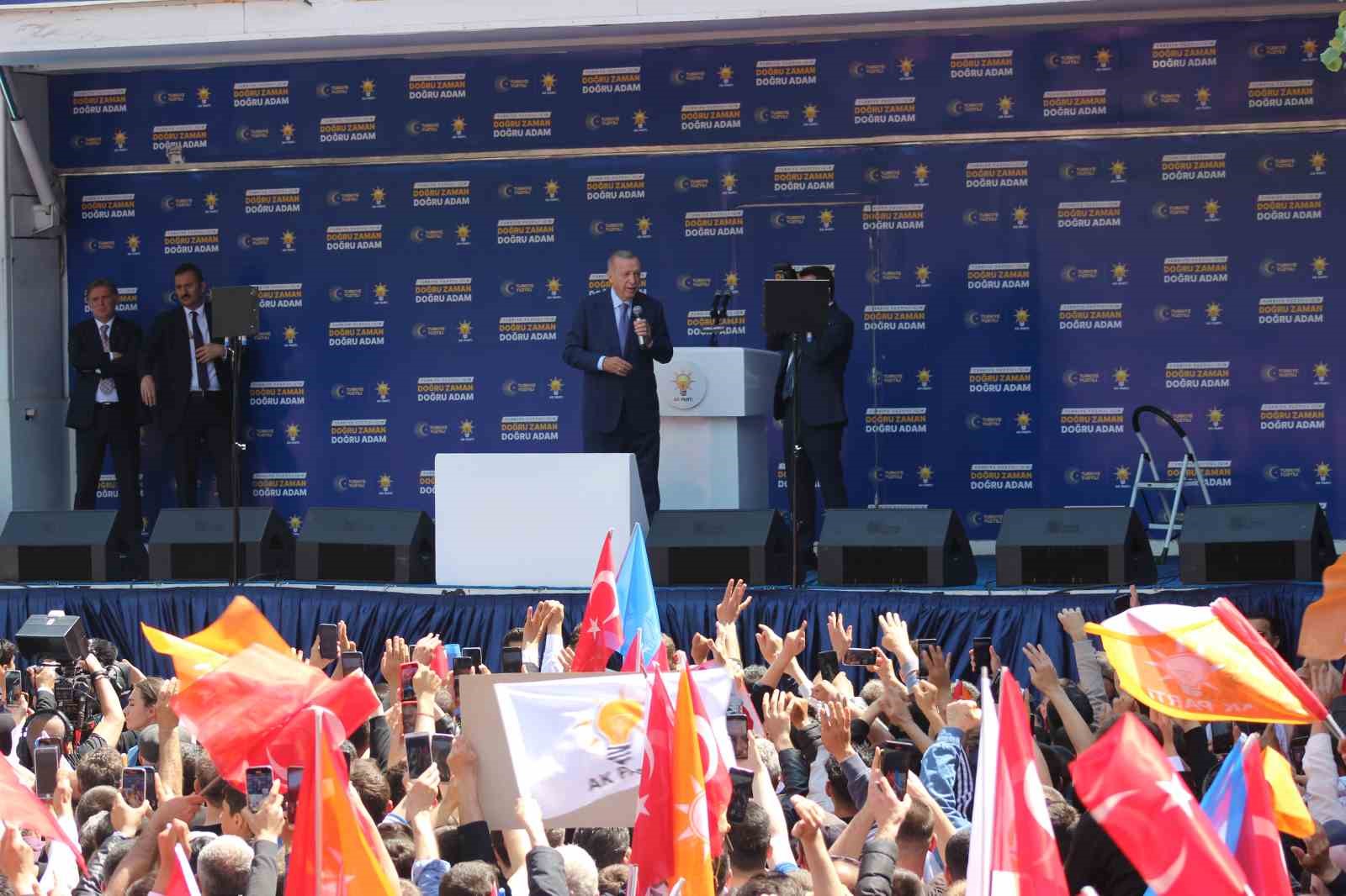 Cumhurbaşkanı Erdoğan: “Sabotaj siyasetine teslim olmadık”