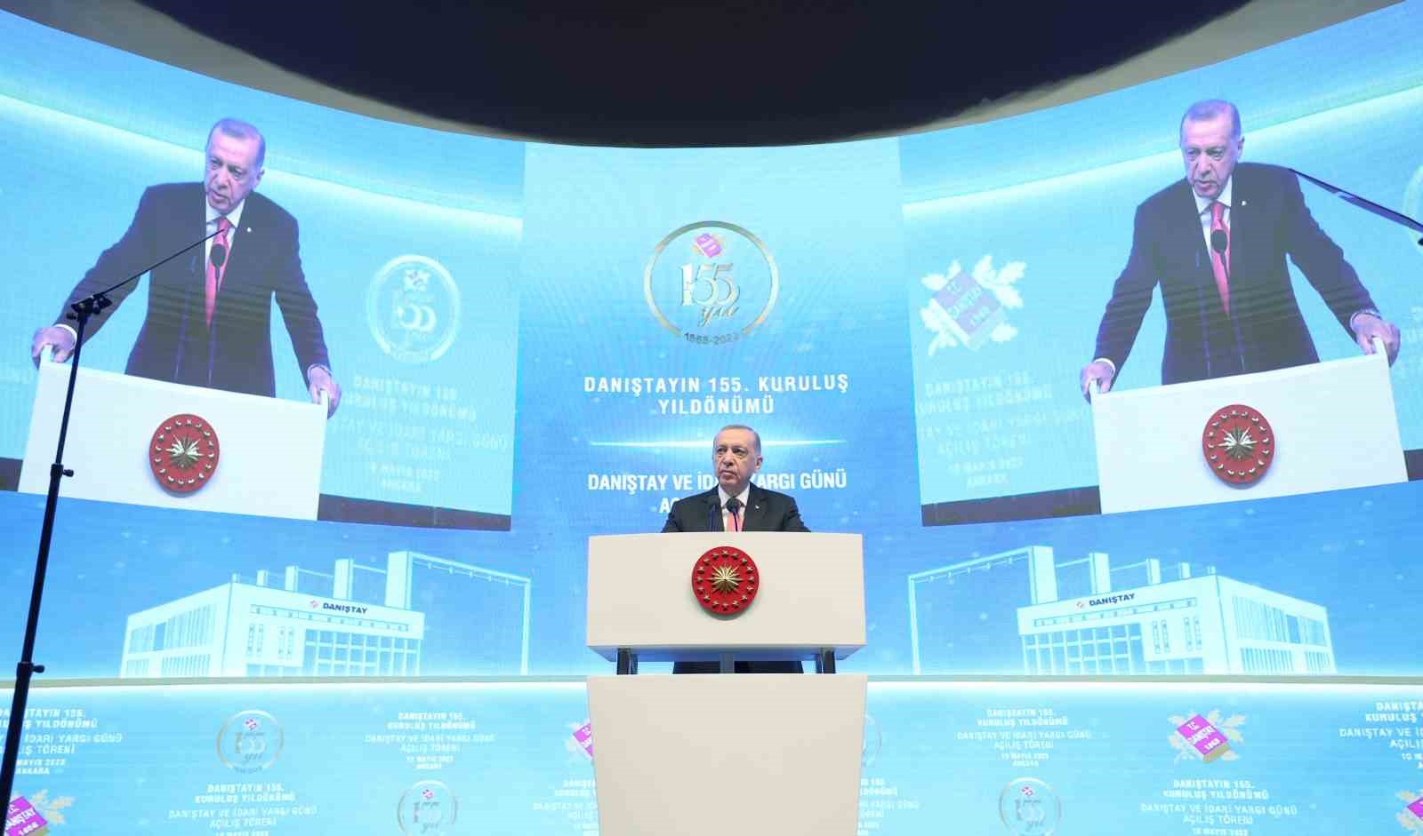 Cumhurbaşkanı Erdoğan: ”Türkiye’yi milli irade eliyle hazırlanmış sivil ve özgürlükçü bir anayasaya kavuşturmak istiyoruz”
