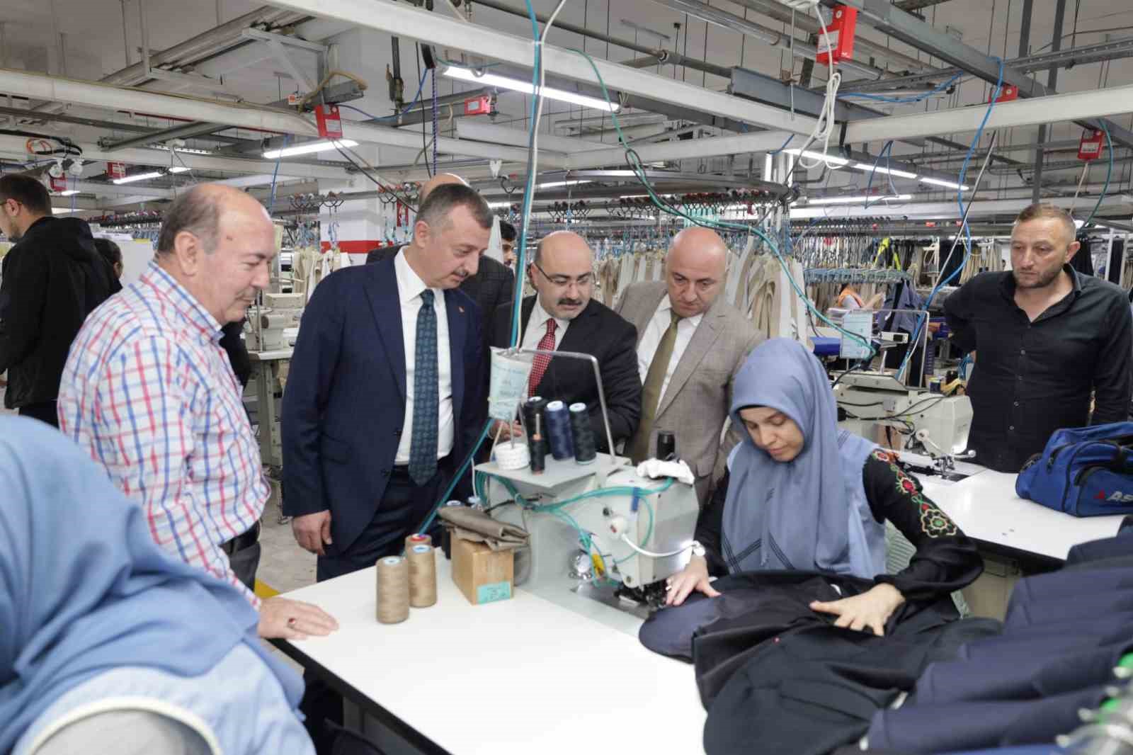 Başkan Büyükakın: “Başka bir ligin oyuncusu haline gelen sanayicimiz var”