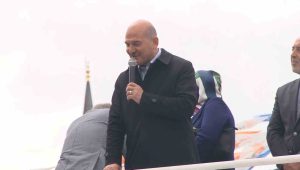 Bakan Soylu’dan konuşması sırasında müzik açan CHP standına tepki: “Siz laftan anlasaydınız, bu ülkede 50 yıldır iktidar olurdunuz”