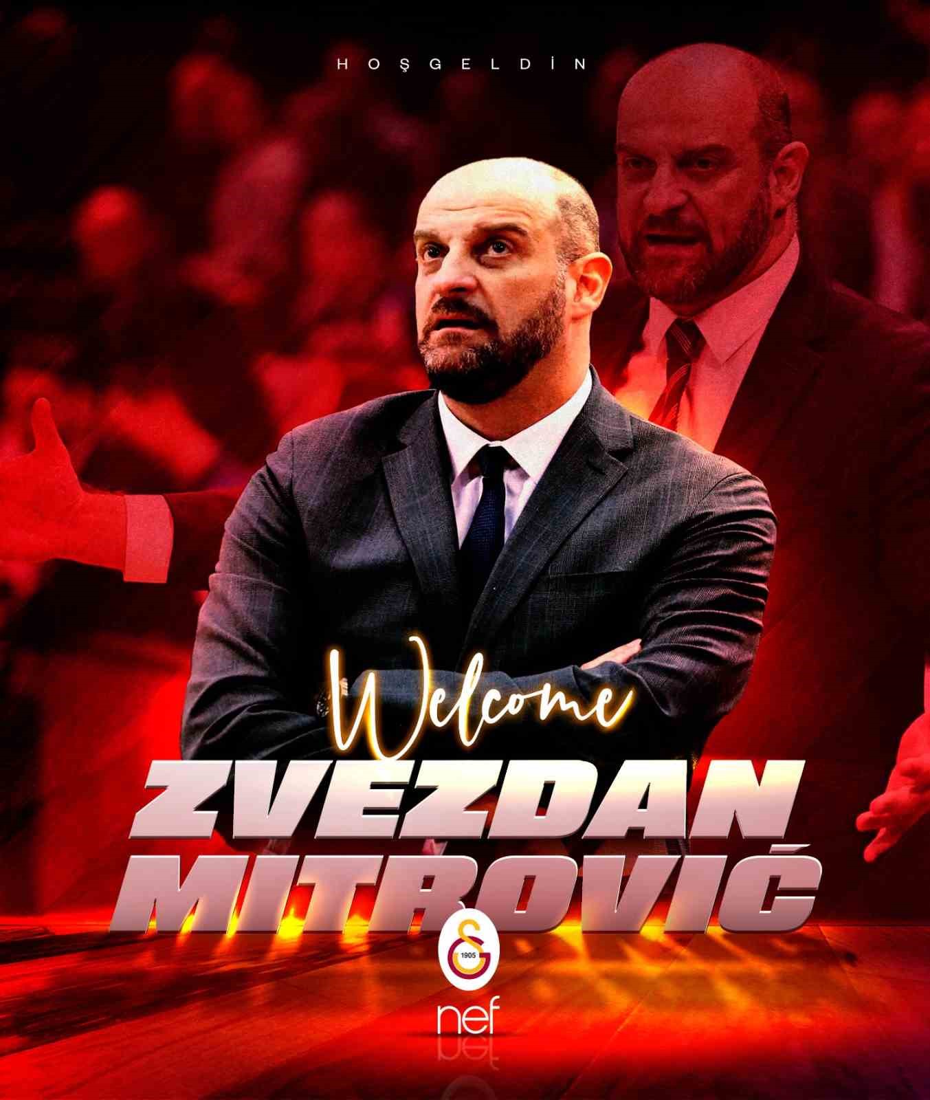 Galatasaray Nef’in yeni başantrenörü Zvezdan Mitrovic oldu