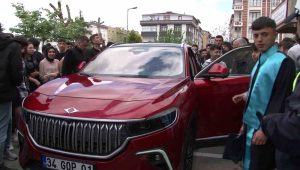Gaziosmanpaşalı lise öğrencileri TOGG’la buluştu