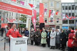 Anneler Günü’ne özel “Galata Kadın Emeği Çarşısı” açıldı