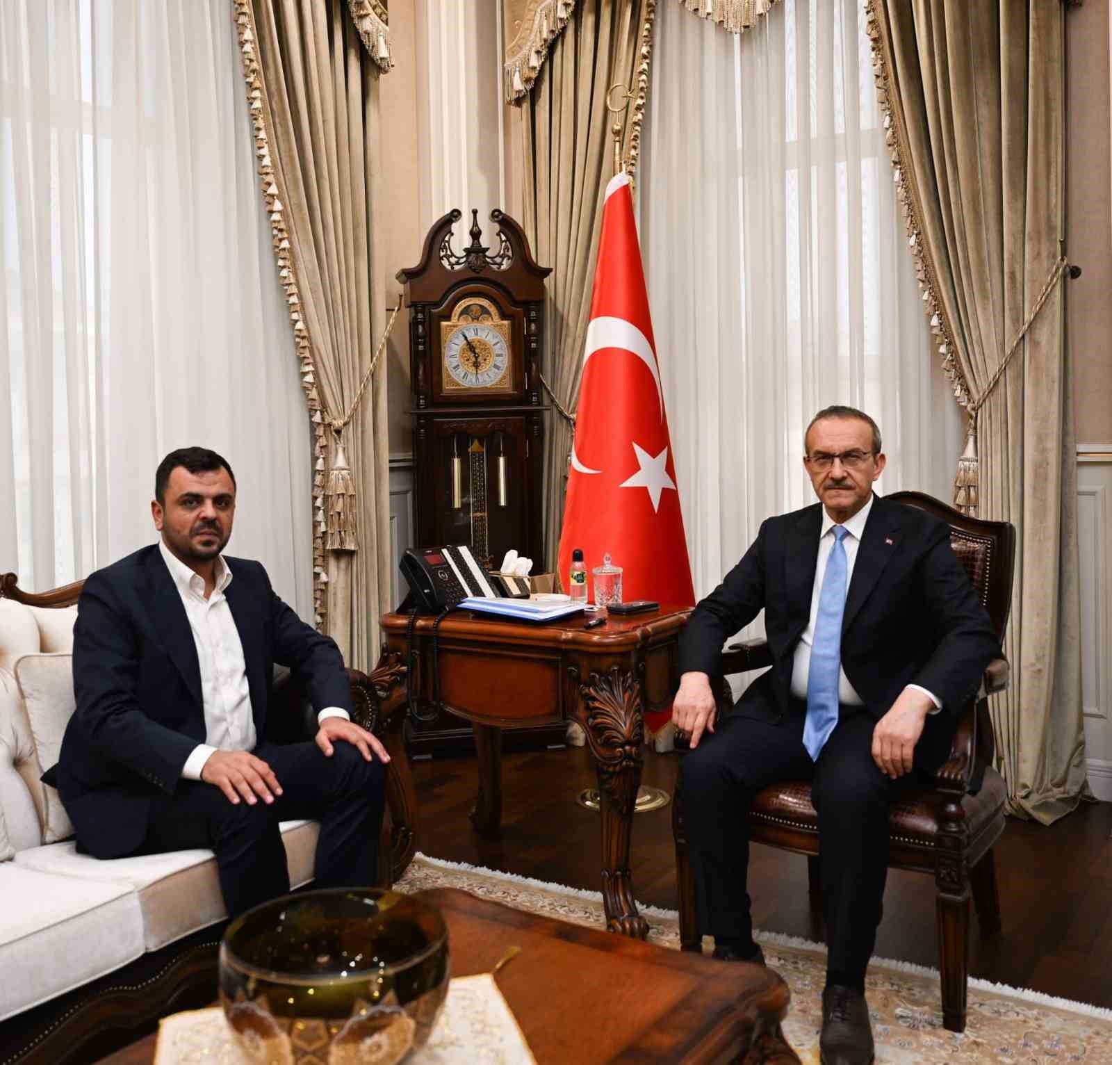 Vali Yavuz’dan bağış teşekkürü