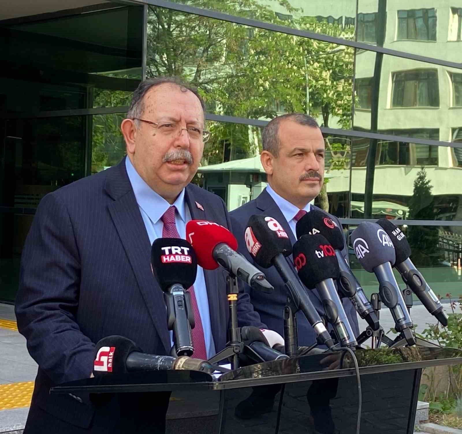 YSK Başkanı Ahmet Yener, ABD, Kanada, İngiltere, Avustralya ve İrlanda’da oy verme günlerinin 20-24 Mayıs olarak belirlendiğini duyurdu
