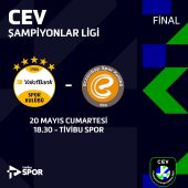 CEV Şampiyonlar Ligi’nde Türk finali Tivibu’da