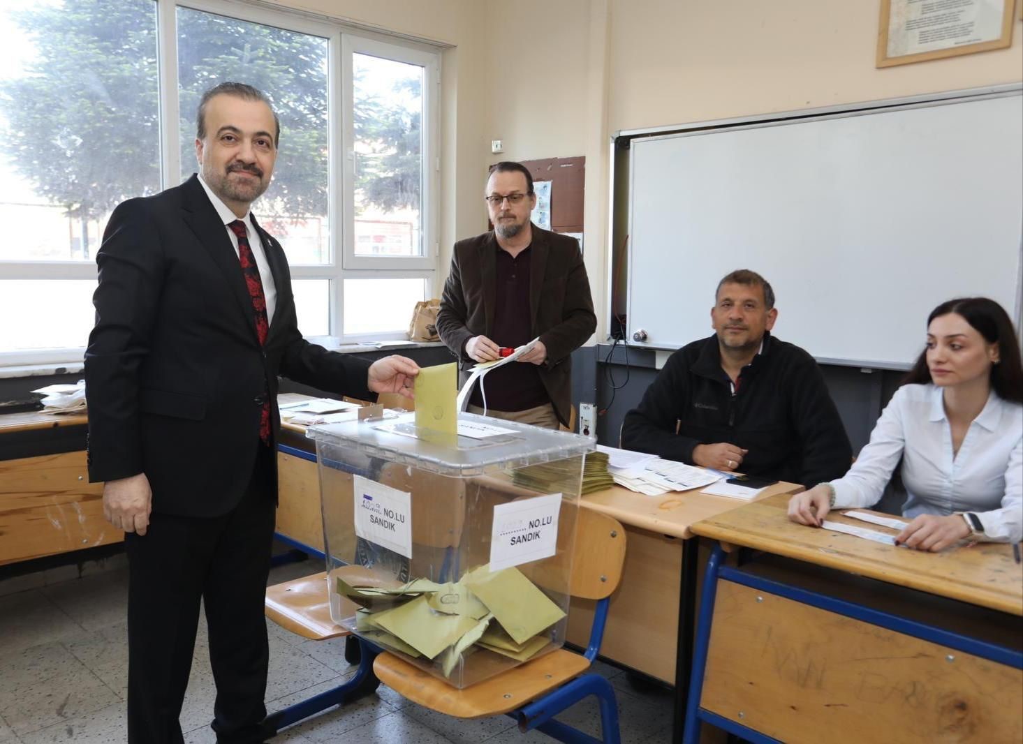 Başkan Talus: “Cumhurbaşkanımızın ilk turdaki başarısını 2. tur seçiminde hep birlikte tescilleyeceğiz”