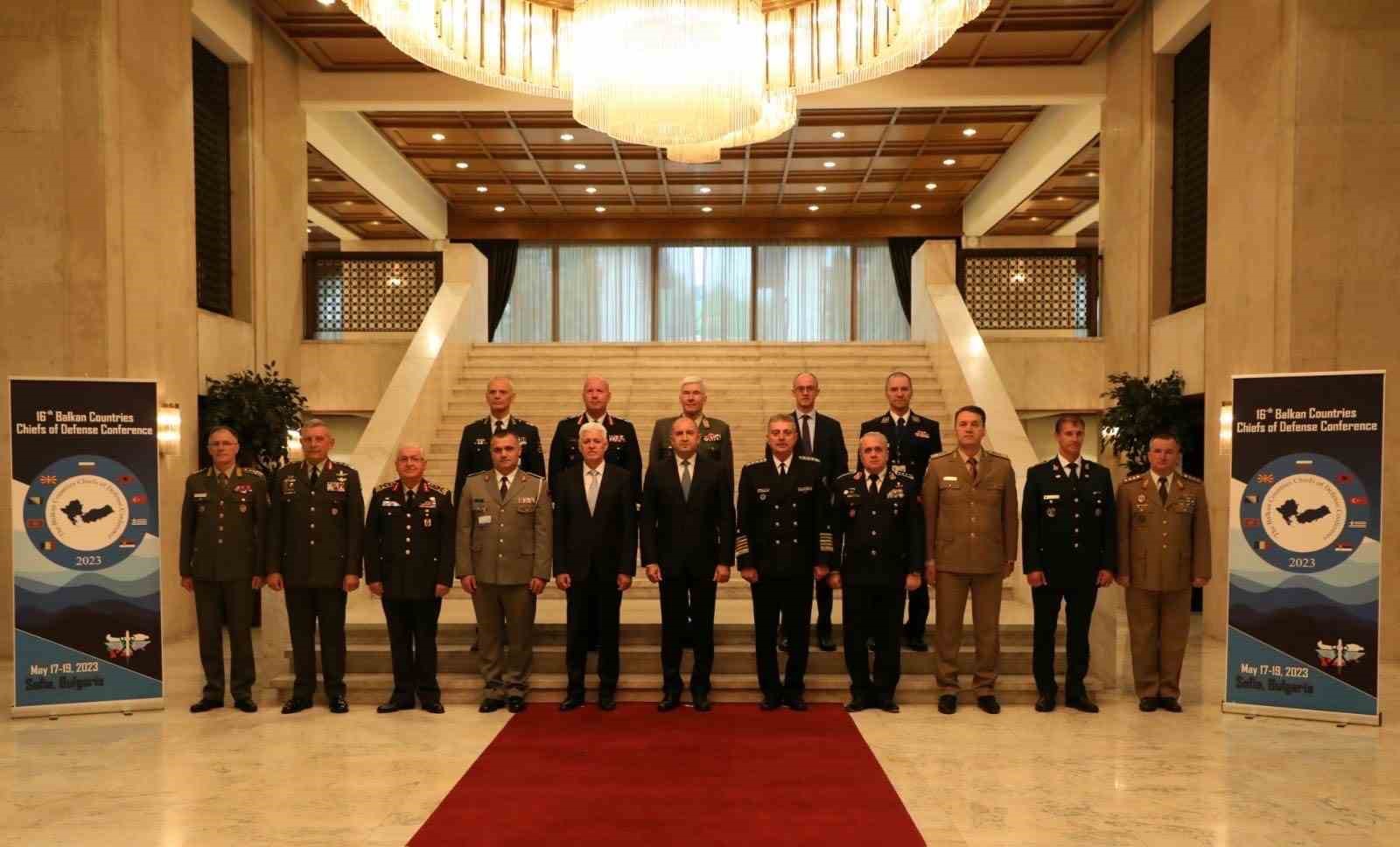 Genelkurmay Başkanı Güler, Balkan ülkelerinden mevkidaşları ile Sofya’da bir araya geldi
