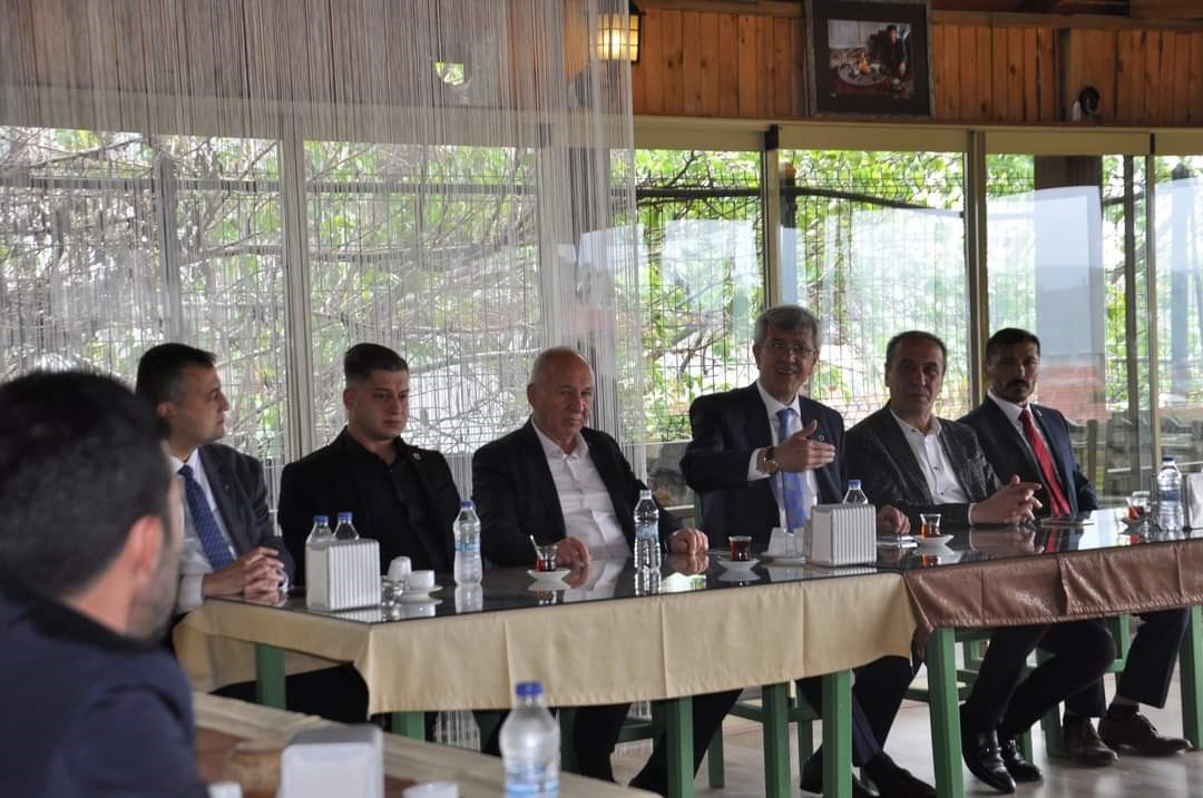 Beypazarı’nda Cumhur İttifakı basınla buluştu