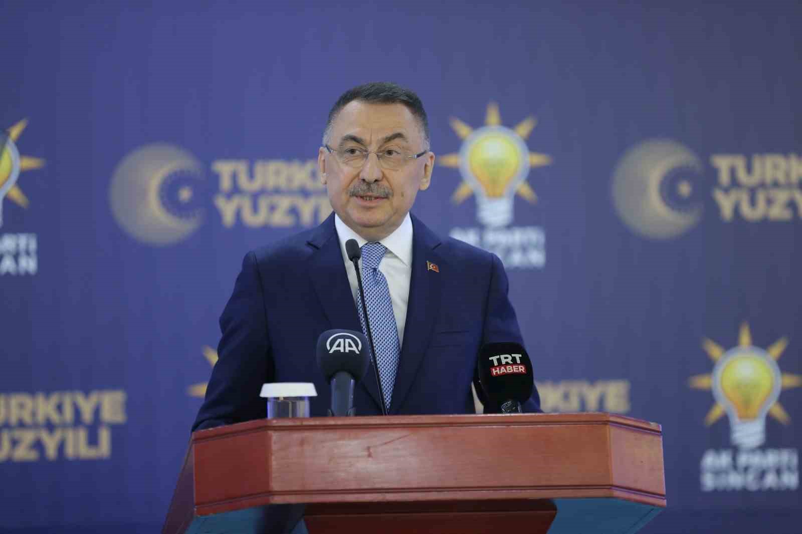 Cumhurbaşkanı Yardımcısı Oktay’dan muhalefete eleştiri: “Bunlarınki mevsimlik milliyetçilik”