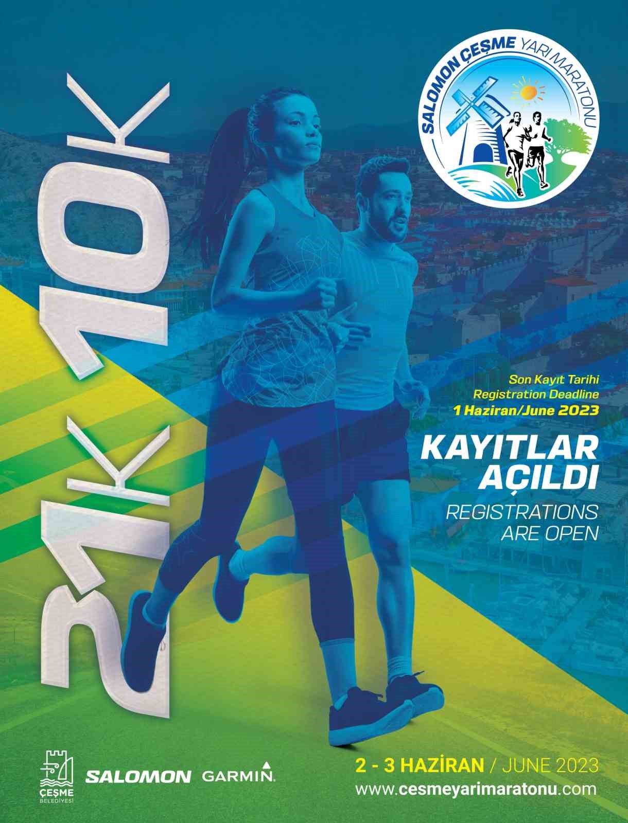 Salomon Çeşme Yarı Maratonu, 3 Haziran’da başlıyor