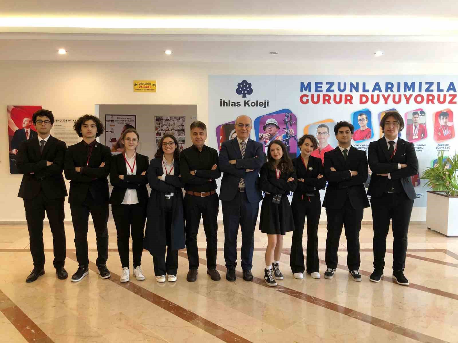 İhlas Koleji’ne SOBİLMUN’dan ödül