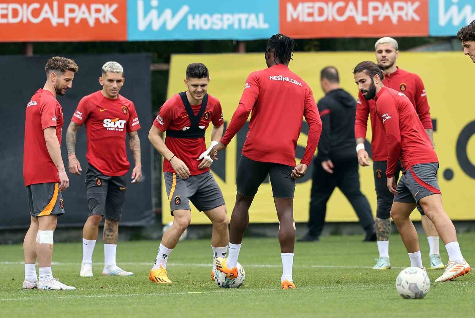 Galatasaray’da MKE Ankaragücü maçı hazırlıkları tamamlandı