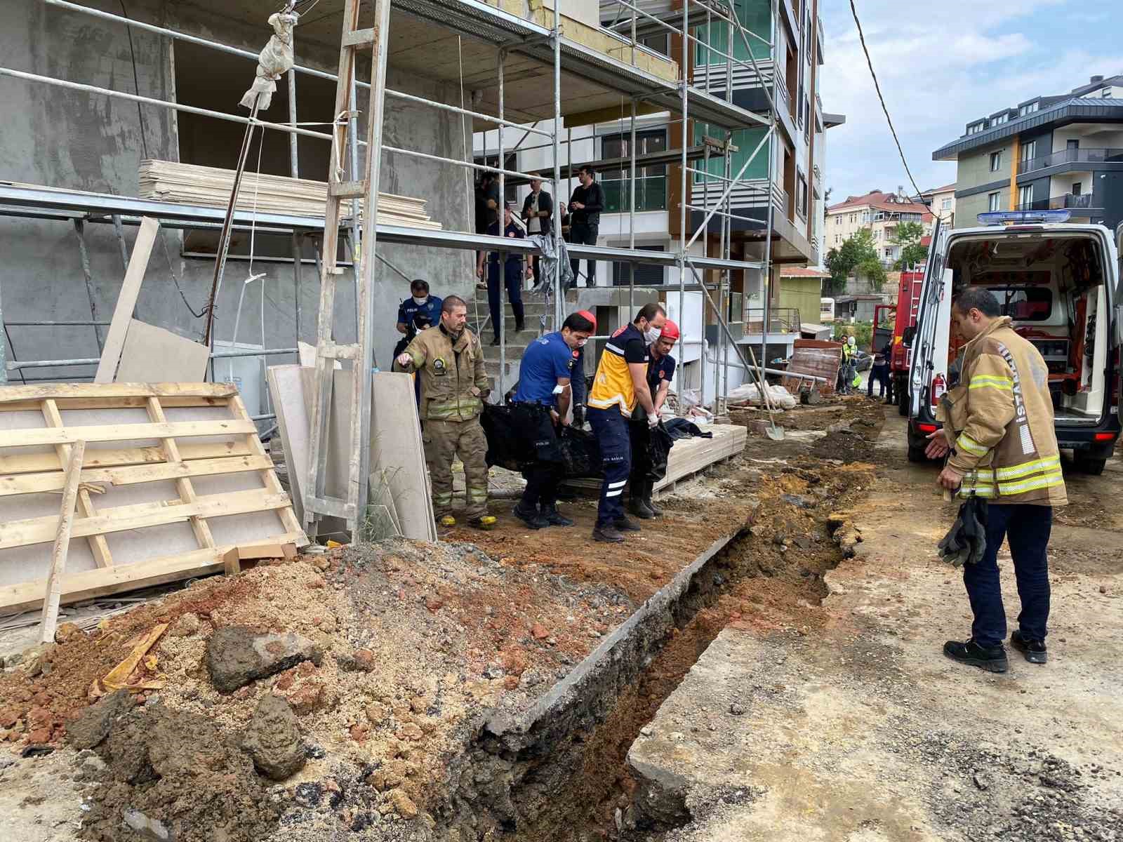 Üsküdar’da inşaatın asansör boşluğunda ceset bulundu