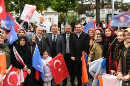 Başiskele’de AK Parti coşkusu