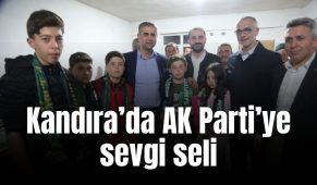 Kandıra’da AK Parti’ye sevgi seli