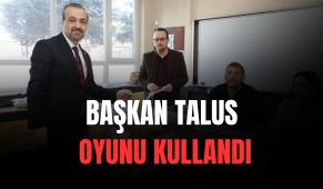 Ak Parti Kocaeli İl Başkanı Şahin Talus oyunu kullandı