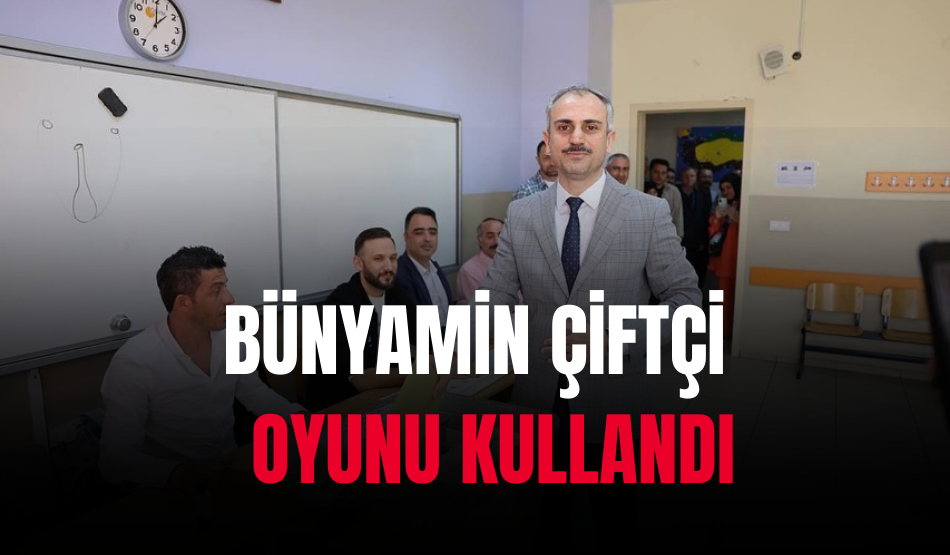 Bünyamin Çiftçi oyunu kullandı