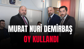 MHP Kocaeli İl Başkanı Murat Nuri Demirbaş Oy Kullandı