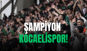 ŞAMPİYON KOCAELİSPOR!