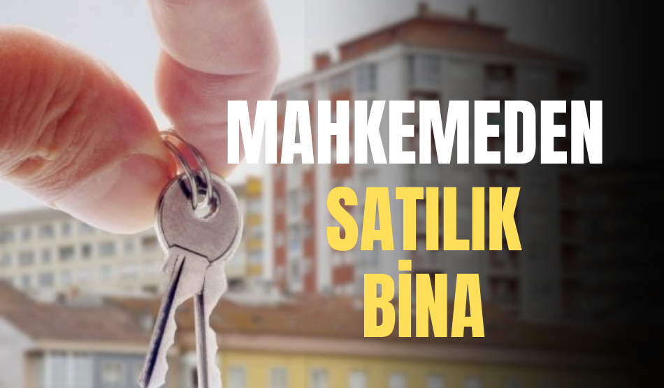Kocaeli Başiskele’de 5 katlı bina mahkemeden satılıktır
